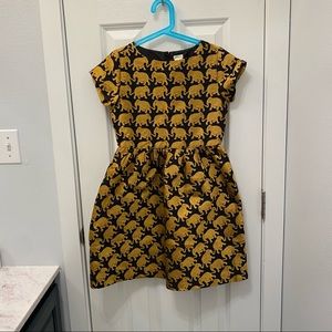 Girl’s crewcuts elephant dress size 10